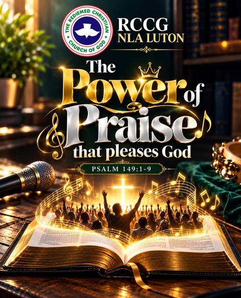Sermon cover: The Power of Praise that pleases God