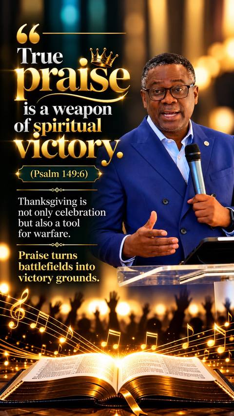 Slide 8 of 10: The Power of Praise that pleases God