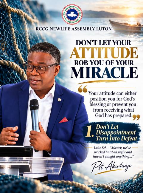 Slide 3 of 9: Don’t Let Your Attitude Rob You of Your Miracle