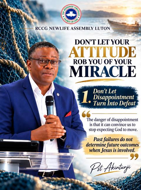 Slide 4 of 9: Don’t Let Your Attitude Rob You of Your Miracle