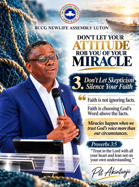 Slide 6 of 9: Don’t Let Your Attitude Rob You of Your Miracle
