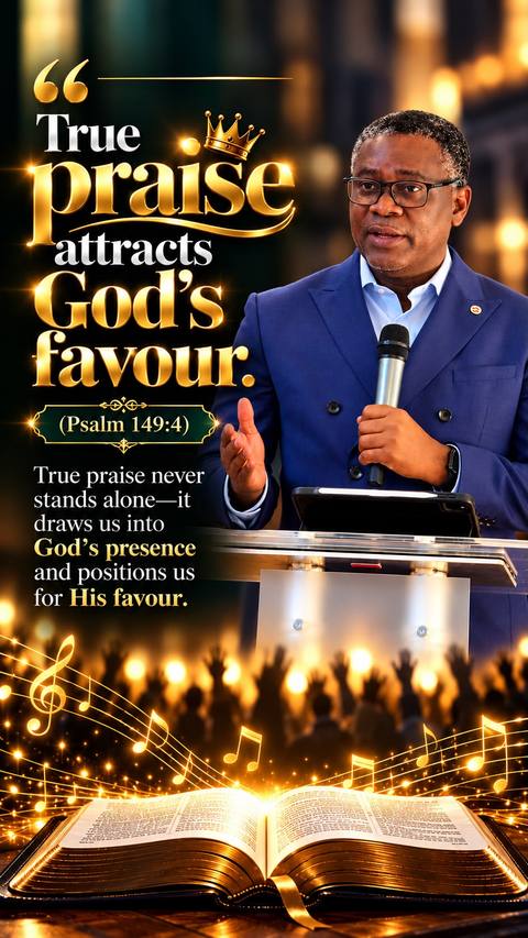 Slide 6 of 10: The Power of Praise that pleases God